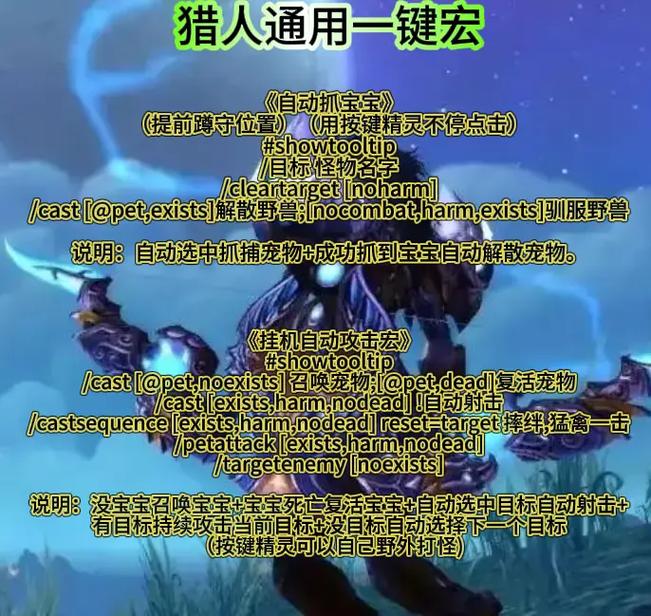 魔兽世界私服任务宏编写与使用指南