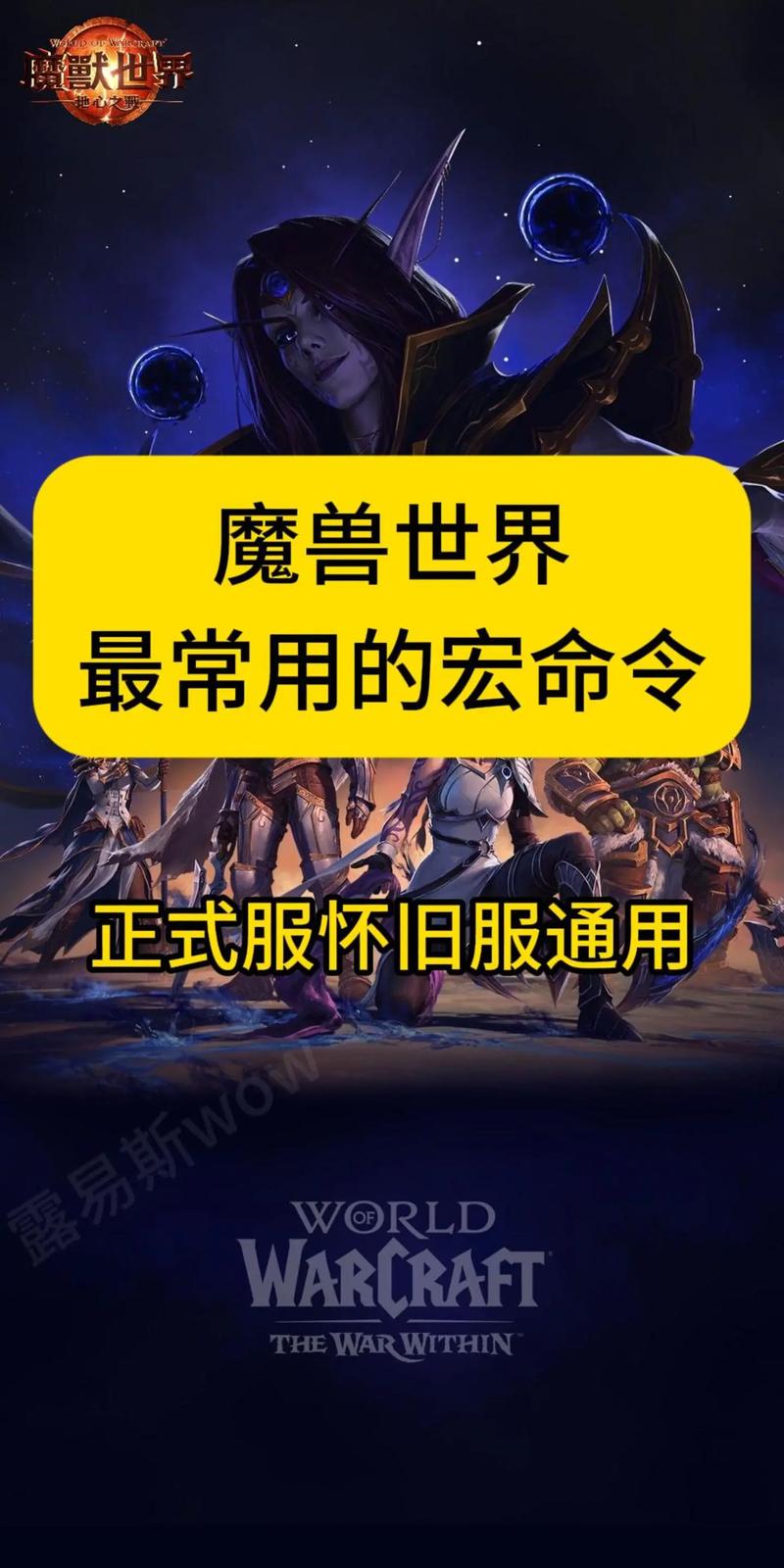 魔兽世界私服命令详解指南