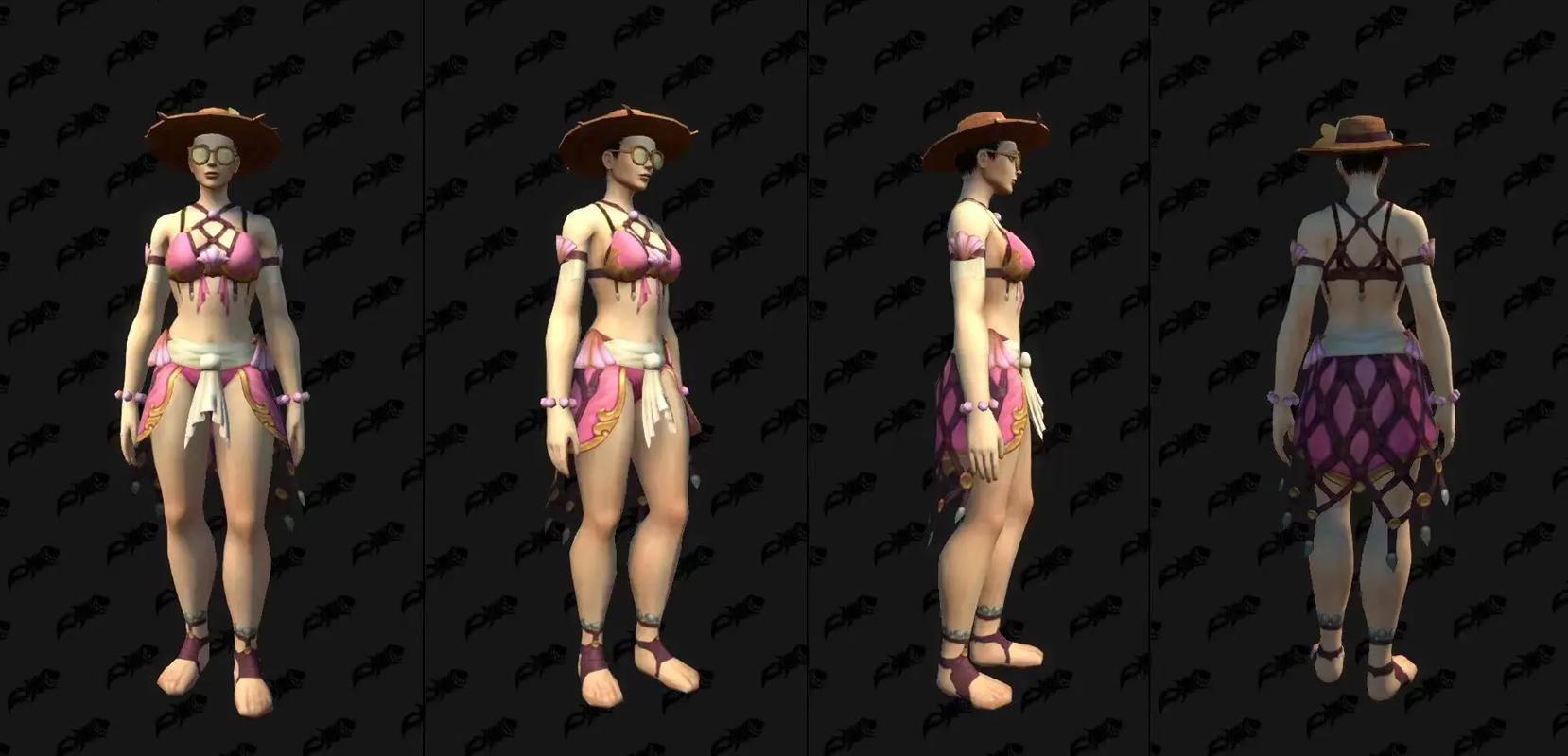 魔兽私服中游泳的奇妙体验
