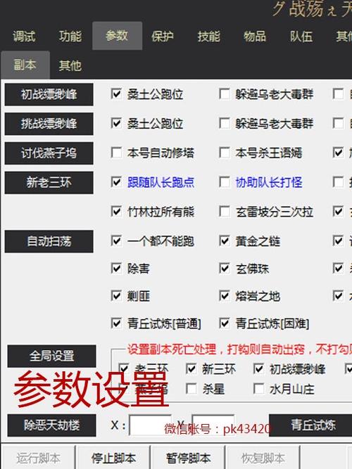 高效刷副本脚本技巧